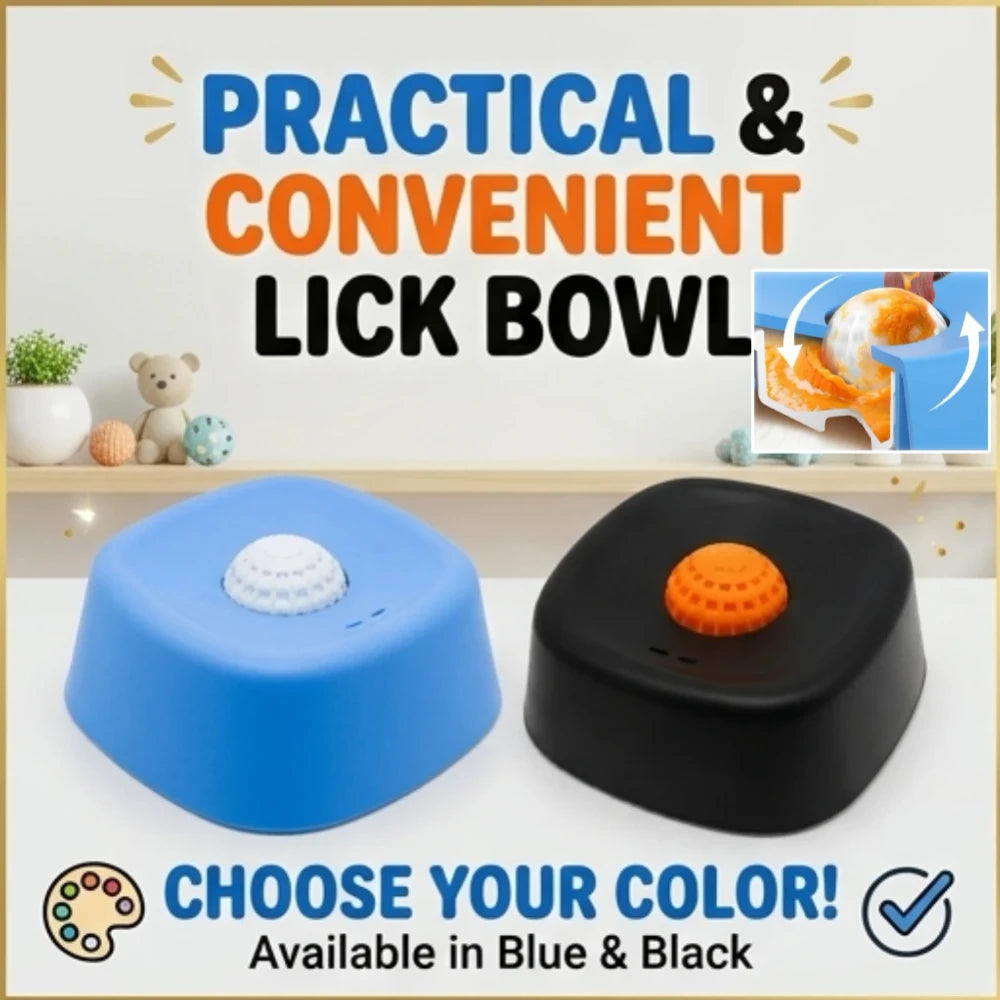 Anti-Skid Dog Treat Dispensing Bowl