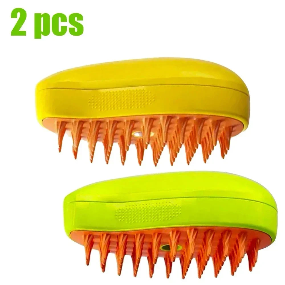 3-in-1 Steam Grooming Brush