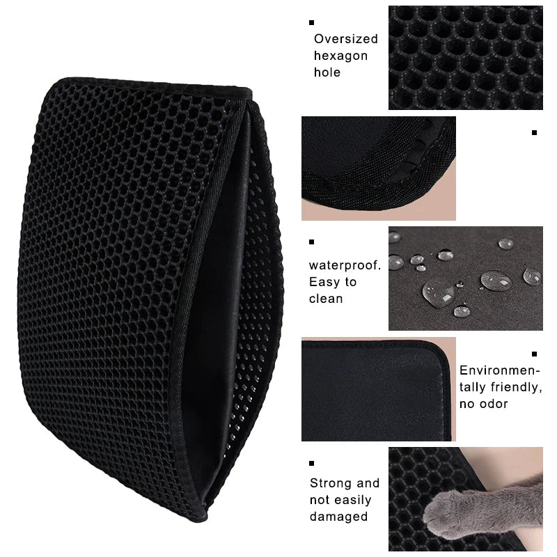 Waterproof Double Layer Cat Litter Mat