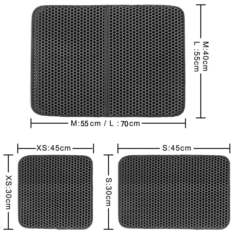 Waterproof Double Layer Cat Litter Mat