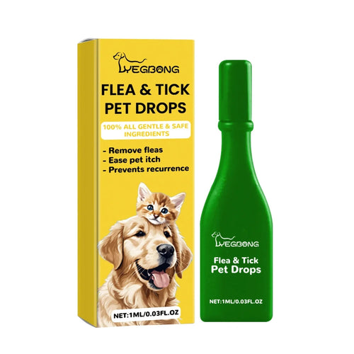 Cat Flea & Tick Treatment Drops