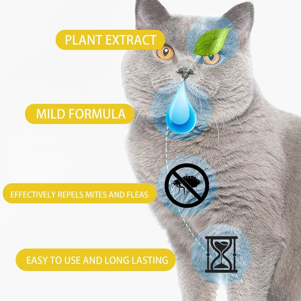 Cat Flea & Tick Treatment Drops