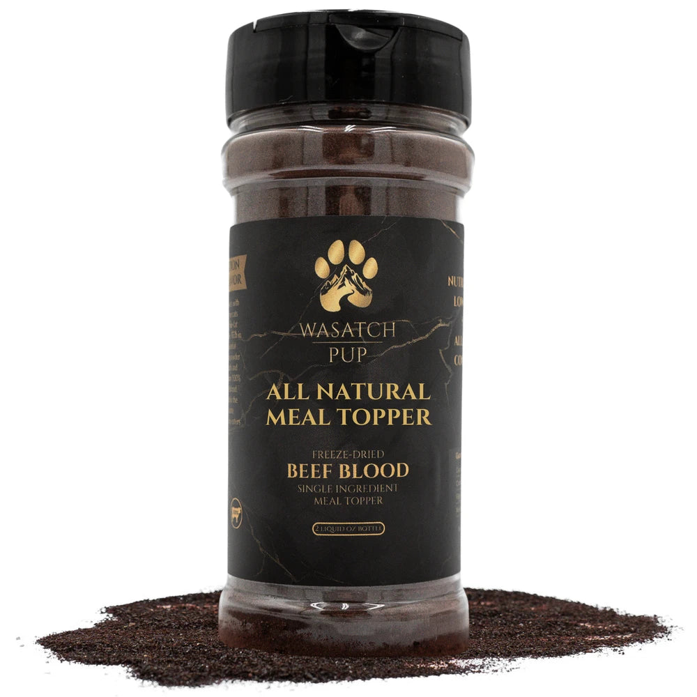 Freeze-Dried Beef Blood | Meal Topper